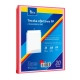 Teczka z koszulkami TETIS A4 PP 20 koszulek - czerwona BT630-C20