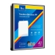 Teczka z koszulkami TETIS A4 PP 40 koszulek - czarna BT630-V40