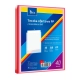 Teczka z koszulkami TETIS A4 PP 40 koszulek - czerwona BT630-C40