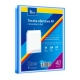 Teczka z koszulkami TETIS A4 PP 40 koszulek - niebieska BT630-N40