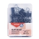 Klipy do papieru OFFICE PRODUCTS pudełko PP 19mm 30szt. czarne-359963