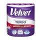 Ręcznik w roli VELVET Turbo 3-warstwowy 300 listków biały celuloza-630622