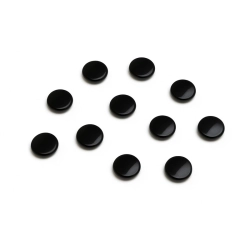 Magnesy tablicowe ARGO 15mm op.10 - czarne-637638