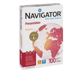 Papier xero A4 NAVIGATOR Presentation 100g. op.500 - biały
