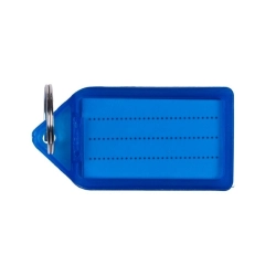 Zawieszka do kluczy Q-CONNECT 55x30mm 40 szt. - niebieskie