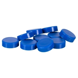 Magnesy do tablic Q-CONNECT okrągłe 20mm 10szt - niebieskie