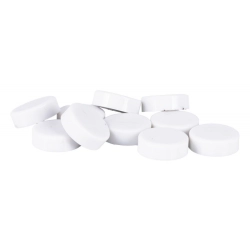 Magnesy do tablic Q-CONNECT okrągłe 20mm 10szt - białe