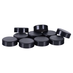 Magnesy do tablic Q-CONNECT okrągłe 20mm 10szt - czarne