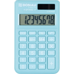 Kalkulator DONAU TECH DT2082-17 8-cyfr. - jasnoniebieski