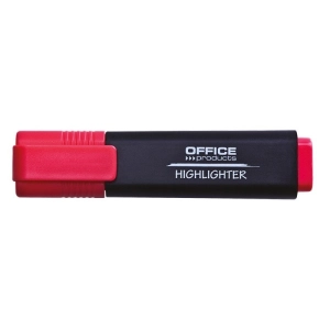 Zakreślacz OFFICE PRODUCTS 17055211 - czerwony-285038