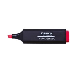 Zakreślacz OFFICE PRODUCTS 17055211 - czerwony-285039