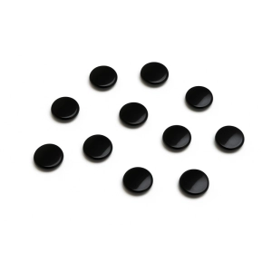 Magnesy tablicowe ARGO 15mm op.10 - czarne-637638
