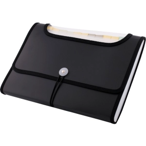 Teczka z przegródkami D.RECT 5590 - czarna-285110