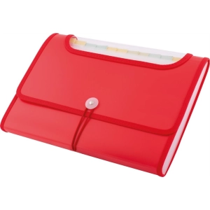 Teczka z przegródkami D.RECT 5590 - czerwona-285114