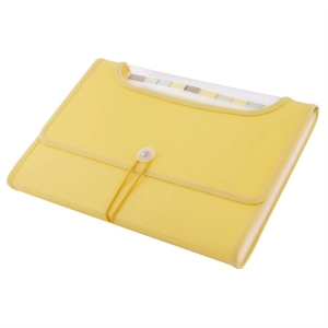 Teczka z przegródkami D.RECT 5590 - żółty-285129