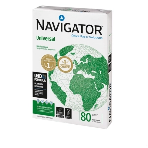 Papier xero A3 NAVIGATOR UNIVERSAL 80g. op.500 - biały-285160