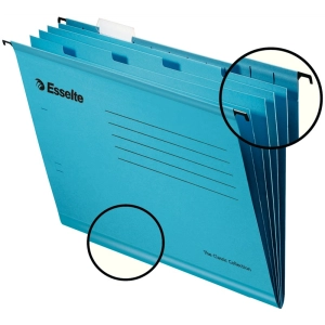 Teczka zaw. ESSELTE A4 Pendaflex op.10 nieb. 93133-408325