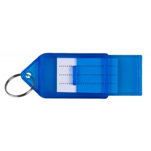 Zawieszka do kluczy Q-CONNECT 55x30mm 40 szt. - niebieskie-285271