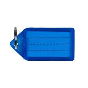 Zawieszka do kluczy Q-CONNECT 55x30mm 40 szt. - niebieskie