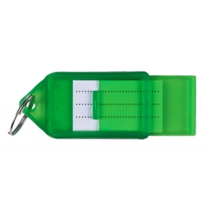 Zawieszka do kluczy Q-CONNECT 55x30mm 40 szt. - zielone-285284