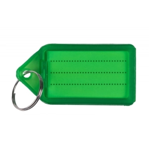 Zawieszka do kluczy Q-CONNECT 55x30mm 40 szt. - zielone