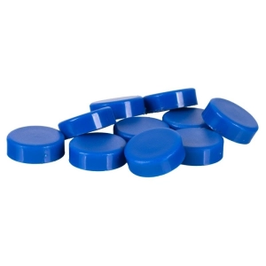 Magnesy do tablic Q-CONNECT okrągłe 20mm 10szt - niebieskie