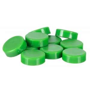 Magnesy do tablic Q-CONNECT okrągłe 20mm 10szt - zielone