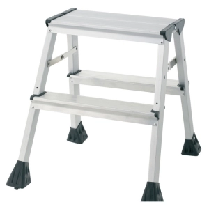 Drabinka aluminiowa Q-CONNECT 2-stopnie