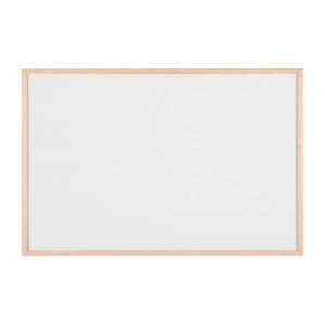 Tablica suchościeralna BI-OFFICE 60x90cm niemagnetyczna - rama drewniana