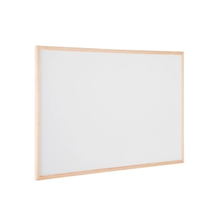 Tablica suchościeralna BI-OFFICE 60x90cm niemagnetyczna - rama drewniana-285344