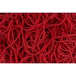 Gumki recepturki OFFICE PRODUCTS średnica 120mm 1,5x1,5mm 250g. - czerwone-285351