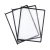 Ramka panel prezentacyjny D.RECT - czarne-525166
