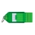 Zawieszka do kluczy Q-CONNECT 55x30mm 40 szt. - zielone-285284