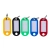 Zawieszka do kluczy Q-CONNECT 50x22mm 100 szt. - mix kolorów-285292