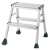 Drabinka aluminiowa Q-CONNECT 2-stopnie
