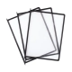 Ramka panel prezentacyjny D.RECT - czarne-525166