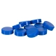 Magnesy do tablic Q-CONNECT okrągłe 20mm 10szt - niebieskie
