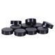 Magnesy do tablic Q-CONNECT okrągłe 20mm 10szt - czarne