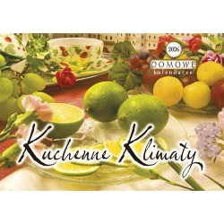 Kalendarz terminarz Domowy 200x218mm 2026 - Kuchenne Klimaty Michalczyk i Prokop TW-10-1 KALENDARZ jednodzielny 200x285mm