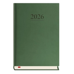 Kalendarz terminarz Menadżera A5 2026 - ciemno zielony Michalczyk i Prokop T-203V-Z2 kalendarz dzienny