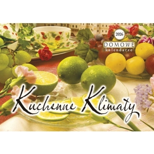Kalendarz terminarz Domowy 200x218mm 2026 - Kuchenne Klimaty Michalczyk i Prokop TW-10-1 KALENDARZ jednodzielny 200x285mm
