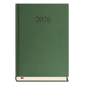 Kalendarz terminarz Menadżera A5 2026 - ciemno zielony Michalczyk i Prokop T-203V-Z2 kalendarz dzienny