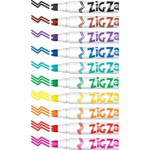 Flamastry COLORINO 10 kolorów - zig zag 34647PTR-286710