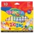 Flamastry COLORINO 10 kolorów - zig zag 34647PTR-303285