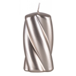 Świeca słupek DONAU HOME Laval 50x100mm szampan