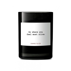 Świeca sojowa w szkle CANDLY&CO Go Where You Feel Most zapach No.5 250g