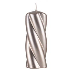 Świeca słupek DONAU HOME Laval 50x130mm szampan
