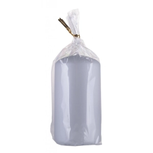 Świeca słupek DONAU HOME Standard Lakier 60x115mm jasny szary metaliczny mat-287409