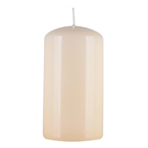Świeca słupek DONAU HOME Standard Gloss 60x115mm kremowy