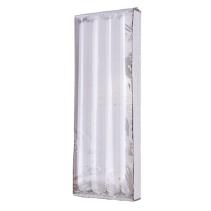 Świeca stołowa DONAU HOME Onyx 22x250mm 4 szt. biały-287440